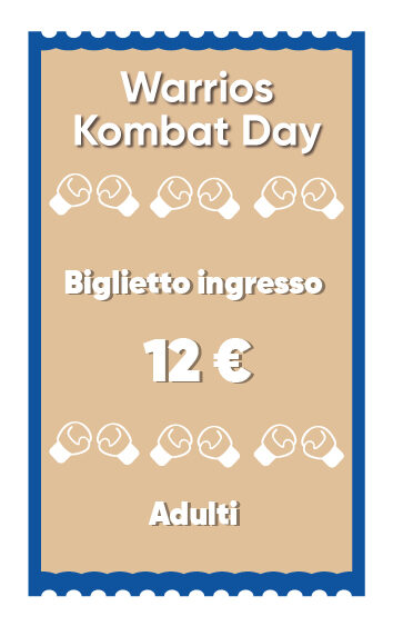 bordo-ring-warrios-kombat-day-fiams-biglietto-ingresso-adulto bordo-ring-warrios-kombat-day-fiams-biglietto-ingresso-adulto
